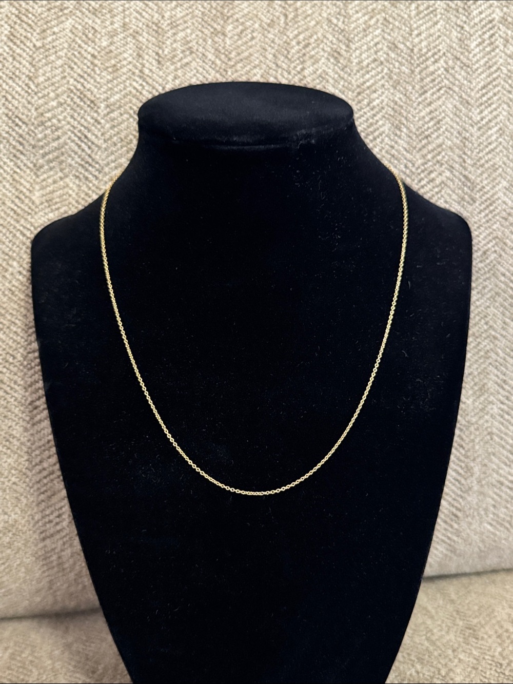 Tiffany & Co. 18k fine gold chain